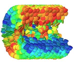 Flüssigkristall-Nanopore