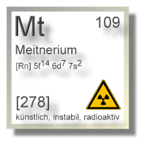 Meitnerium Chemie