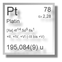 Platin Chemie