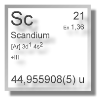 Scandium Chemie
