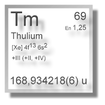 Thulium Chemie