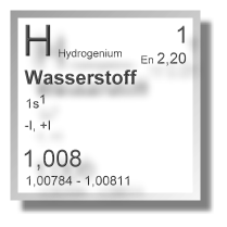 Wasserstoff Chemie
