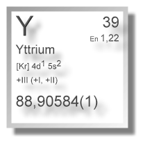 Yttrium Chemie