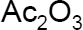 Actinium(III)-oxid