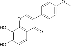 7,8-Dihydroxy-3-(4-methoxyphenyl)chromen-4-on