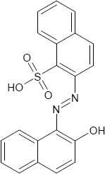 2-((2-Hydroxy-1-naphthyl)azo)naphthalensulfonsäure