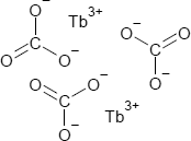 Formel Terbiumcarbonat
